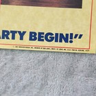 Vintage 1987 Bud Light Beer Spuds Mackenzie Free To Party American Rev Poster