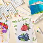 Ohuhu 120 Colors Brush-and-fine Dual Tips Alcohol-based Markers Refillable