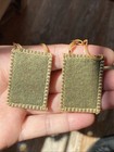 Antique Or Vtg Our Lady Of Mt Carmel   Saint Simon Stock Pray For Us Scapulas