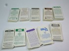 Vintage Brooke Bond Pg Tips Tea Cards Full Set Unused Selection 1970s 1980s
