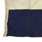 Vintage Nautical Signal Flag Maritime Boat Ship Art Old Cloth Juliett Letter J