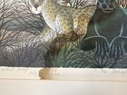 Gustavo Novoa 1976 Artist Painting Vintage Mid Century Modern Lithograph Era