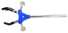 Eisco Labs 3 Finger Adjustable Clamp On Stainless Steel Rod - 2 3  Max Opening