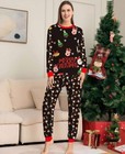 Christmas Family Matching Pajamas Outfits Adult And Kids Xmas Sleepwear Sets Pri