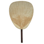 Vtg Palm Leaf Fan Advertising Cavanagh s Store Puerto Rico Virgin Islands Gifts