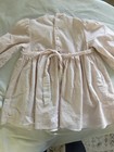 Vtg Smocked Blush Pink Corduroy Toddler Dress Heirloom Cottagecore - Size Unkwn