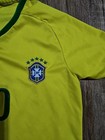    brazil Neymar Jr  10 Youth Large Soccer Jersey Yellow Cbf Football Shirt Kids   