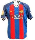 Lionel Messi Signed Fc Barcelona 2016 17 Jersey With Coa
