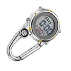 Louminous Backpack Clip On Band Carabiner Digital Sport Fob Hiking Digital Watch