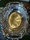 Arthur Court Designs 15    Aluminum Handled Tray W  Grapevine Details