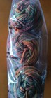 New 3-pk Red Heart Super Saver Multicolor Stripes Yarn In Fall Crochet Knitting