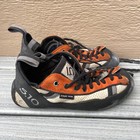 Five Ten 5 10  Climbing Shoes Men s Size 9   Eu 42  Orange Black Lace Up Used