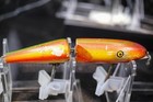 Pflueger Jointed Palomine In Rainbow Finish 4-1 2 Wood Fishing Lure