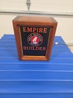 Vintage Empire Builder Great Northern Railway Lighted Sign Wood Frame Light