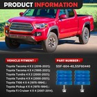 2pcs Supersprings Sumosprings Front Helper Springs For Tacoma Tundra 4runner