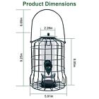 Wild Bird Feeder Squirrel-proof Chew-proof Metal Hanging Seed Feeder Portable