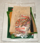Bucilla Christmas Feast Felt Stocking Kit 85271 Santa Animals Sequins Beads 18 