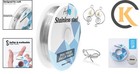 Rust-resistant 18 Gauge Stainless Steel Wire - Perfect For Beading And Sculpting