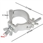 4pcs 2inch Truss O Clamps Load 220lb Heavy Duty Dj Stage Lighting Hook Mount