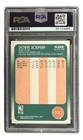 Dennis Rodman Signed 1988 Fleer  43 Pistons Rookie Card Psa dna