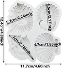 Shell Conch Polymer Clay Mold Seashell Conch Silicone Molds For Epoxy Resin Cast