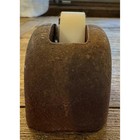 Vintage Scotch 3m Cast Iron Tape Dispenser Art Deco Brown Heavy Duty Office 40s