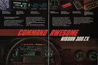 1984 Nissan 300zx V6 Turbo Red Sports Car 5-pg Photo Stats Original Print Ad
