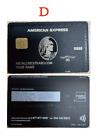 Metal Black Card Collect Amex Black Card Customizable American Express Centurion