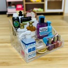 Dollhouse 1 12 Scale Miniature Clear Display Rack Cosmetics Storage Box Acrylic