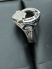 Harley Davidson Women   s 115 Anniversary 10kt White Gold Ring  By Jostens