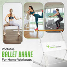 Portable Folding Exercise Bar For Barre  Balance And Ballet Home Workouts  Stron