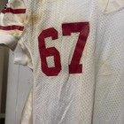 Rare Luis Sharpe 1994phoenix Cardinals Game Worn Football Jersey Coa Cardinals