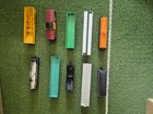 Bachmann Ho Scale Train Mixed Lot Of 10 Freight Cars Caboose Tankers Gondaliers 