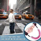 Anti Lost Safety Wrist Link Child Safety Harness Strap Rope Leash Walking Hand B
