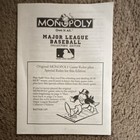 Monopoly Mlb Collector s Edition Board Game Complete  2  Players  Ages 8   2004