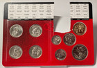 1776 - 2026 P   D Uncirculated Mint Set - 18 Coins - Dual Date - No Cents