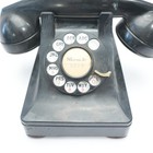 Bell System Western Electric M F1 Rotary Phone Vintage Bakelite 1940 s Heavy