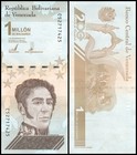 10 Pcs X Venezuela 1 Million  1 000 000  Bolivares- Circulated   Used Banknotes