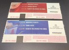 Julio Iglesias Tropicana Casino resort March 27th 2004 Ticket Stub Lot Of 2 B407
