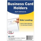C-line Products 70238 Business Card Holder 3-1 2 h  Pk10