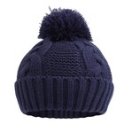 Winter Knit Baby Hat Twist Warm Beanie Boys Girls Infant Toddler Pompom Cap