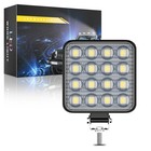 12v 4inch 60w Led Work Light Headlights Fit John Deere Case New Holland Tractor