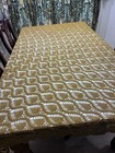 Handmade Vintage Crotchet Bedspread Or Tabletop Grannycore Lace Cotton Lace