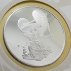 1978 Ireland Sterling Silver Proof Medal Fdc 50th Irish Currency 1928