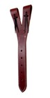 Y Shaped Off Billet Latigo Leather Reinforced Hole Amish Made Usa Eddy s Tack