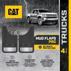 4 Pack Truck Mud Flaps For Caterpillar Front   Rear Tires