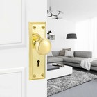 Mortise Lock Set For Interior Door  Antique Door Knobs Gold Door Knob With Lo   