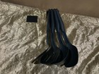 New Tupperware Beautiful Set 5 Compact Utensils  Spatula  Ladle  Spoon   Skimmer