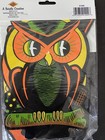 Vintage Halloween Retro Beistle 4 Ct Cutouts 8 75 -9 25 haunted House Witch  b1 