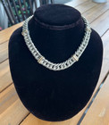 Tiffany   Co  Vintage Two Tone Gold And Silver Large Chain Necklace